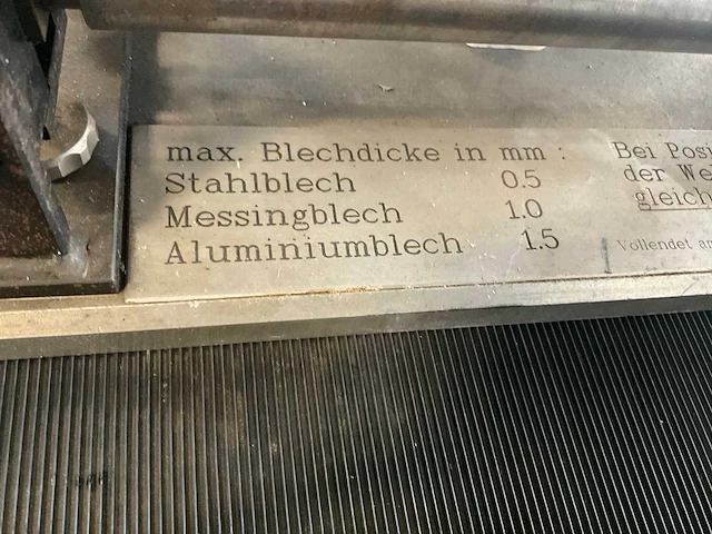 Hand-rondbuigmachine - afbeelding 4 van  4