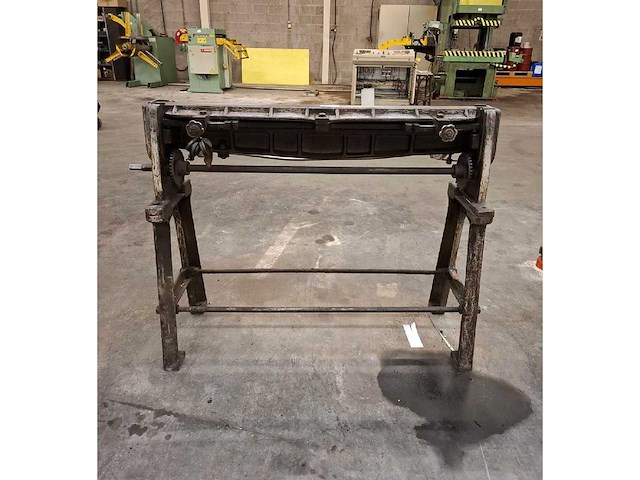 Hand zet bank 1000mm - zetbank - afbeelding 4 van  5