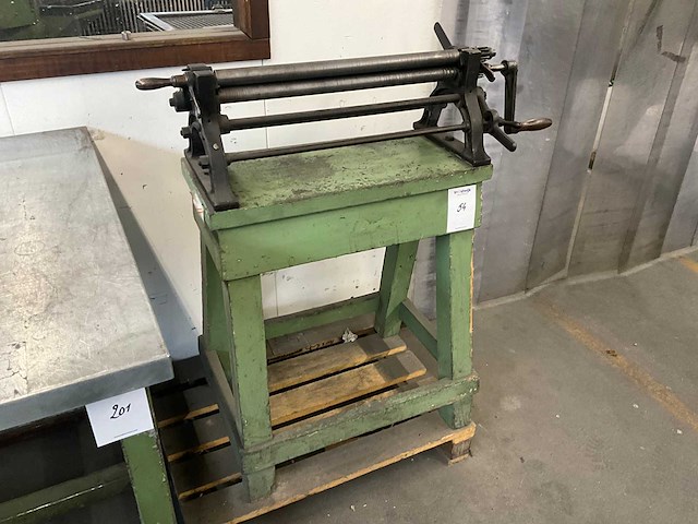 Handbediende plaatwals - afbeelding 2 van  4