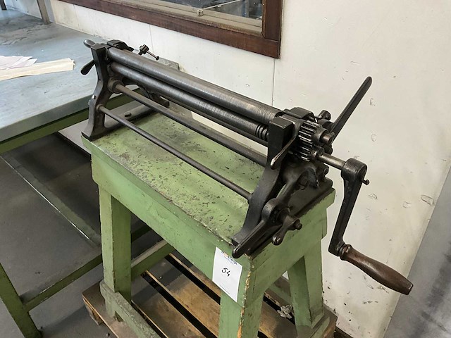 Handbediende plaatwals - afbeelding 4 van  4