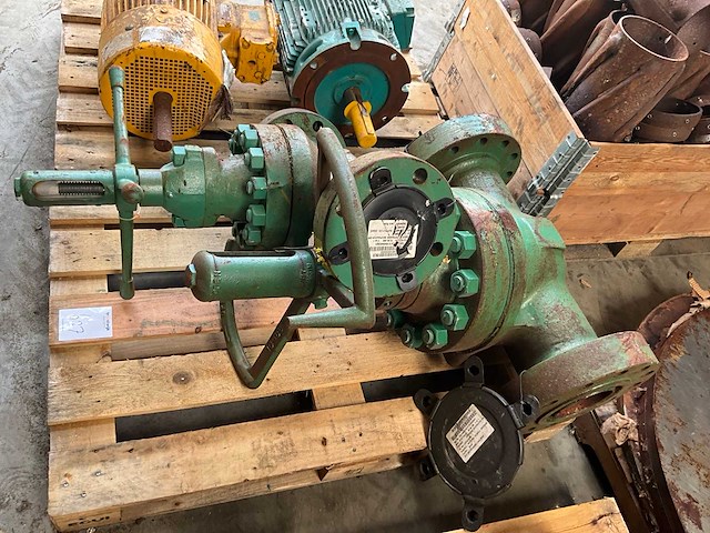 Handbediende plugafsluiter (plug valve) (2x) - afbeelding 2 van  4