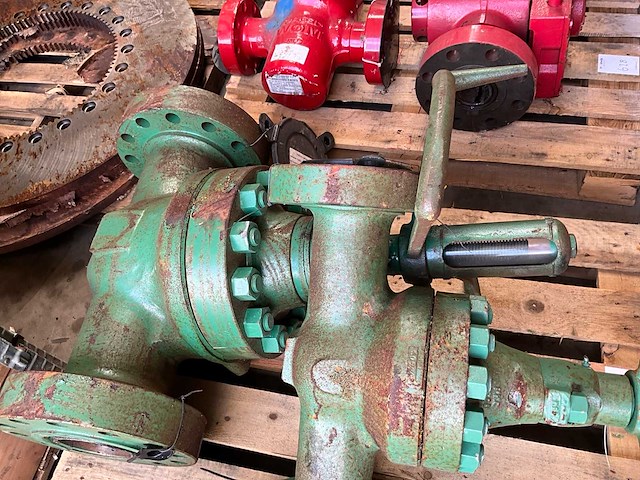 Handbediende plugafsluiter (plug valve) (2x) - afbeelding 4 van  4