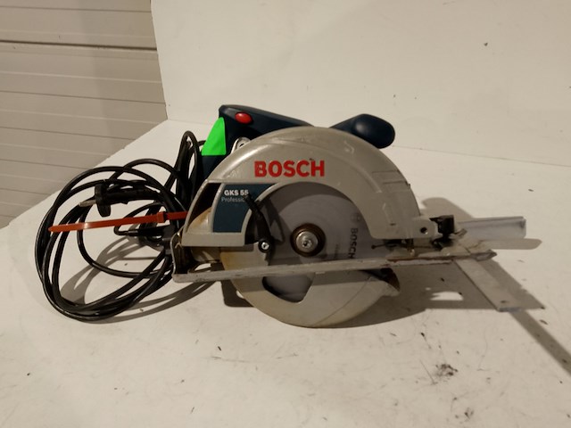 Handcirkelzaag - 230v, bosch, gks 55, 2012 - afbeelding 2 van  6