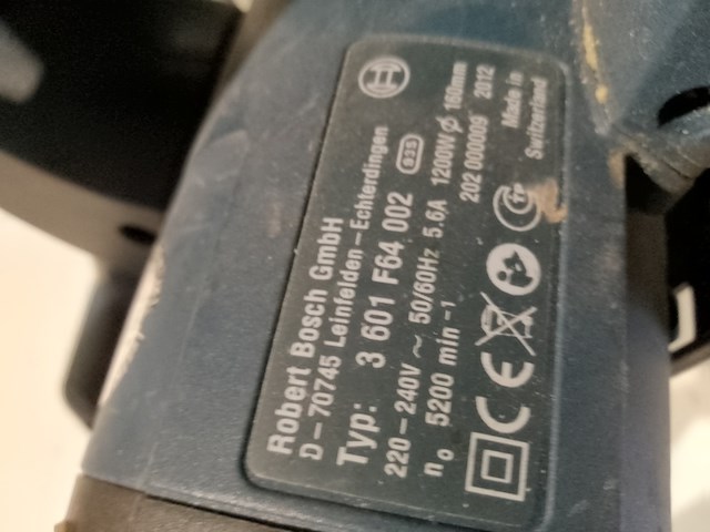 Handcirkelzaag - 230v, bosch, gks 55, 2012 - afbeelding 6 van  6