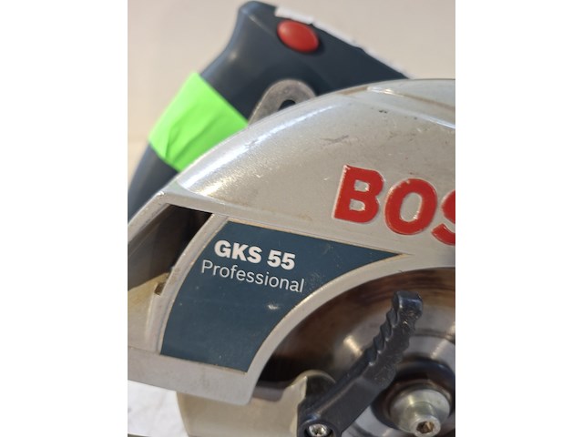 Handcirkelzaag - 230v, bosch, gks 55, 2013 - afbeelding 3 van  5