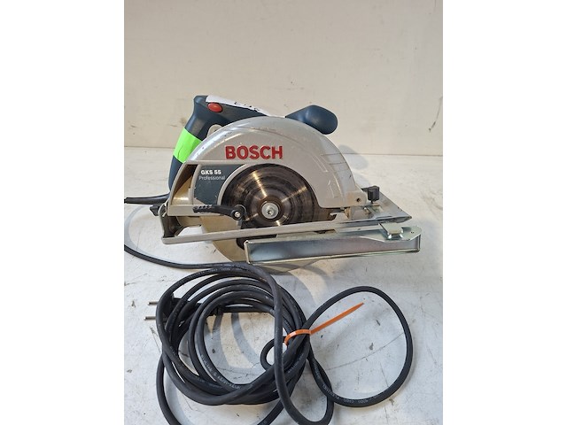 Handcirkelzaag - 230v, bosch, gks 55, 2013 - afbeelding 1 van  5