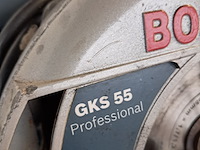 Handcirkelzaag - 230v bosch, gks 55, bouwjaar 2010 - afbeelding 8 van  10