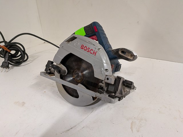 Handcirkelzaag - 230v bosch, gks 55 gce, bouwjaar 2017 - afbeelding 2 van  6