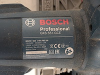 Handcirkelzaag - 230v bosch, gks 55 gce, bouwjaar 2017 - afbeelding 5 van  6