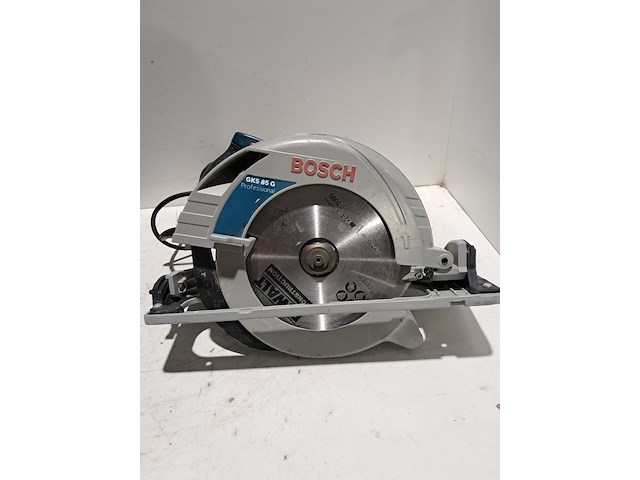 Handcirkelzaag 235mm 230v bosch, gks 85 g, bouwjaar 2014 - afbeelding 1 van  8