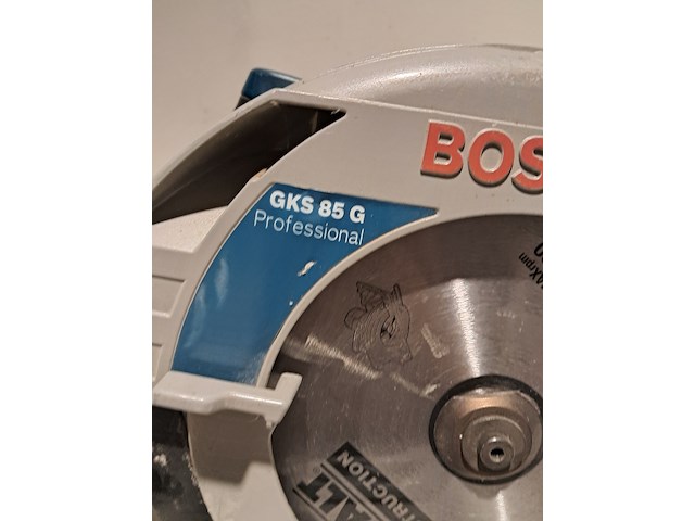 Handcirkelzaag 235mm 230v bosch, gks 85 g, bouwjaar 2014 - afbeelding 6 van  8