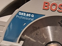 Handcirkelzaag 235mm 230v bosch, gks 85 g, bouwjaar 2014 - afbeelding 6 van  8