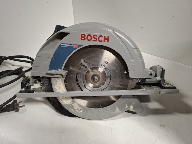 Handcirkelzaag 235mm 230v bosch, gks 85 g, bouwjaar 2017 - afbeelding 2 van  6