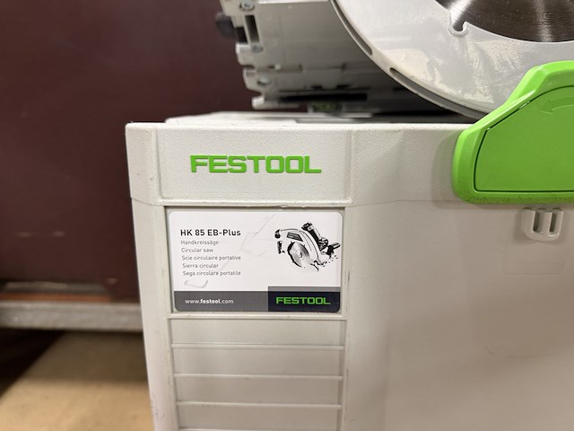 Handcirkelzaag in systainer festool, hk 85 eb-plus - afbeelding 4 van  6