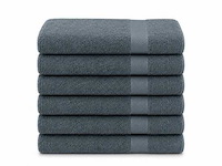 Handdoek 50x100 antraciet (60x) - afbeelding 1 van  1