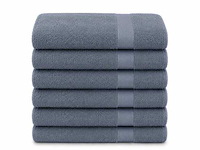 Handdoek 50x100 grijs (60x) - afbeelding 1 van  1