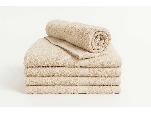 Handdoek diverse kleuren 50x100cm (160x) - afbeelding 1 van  6