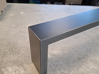 Handdoekbeugel, korver, gun metal geborsteld - afbeelding 3 van  5