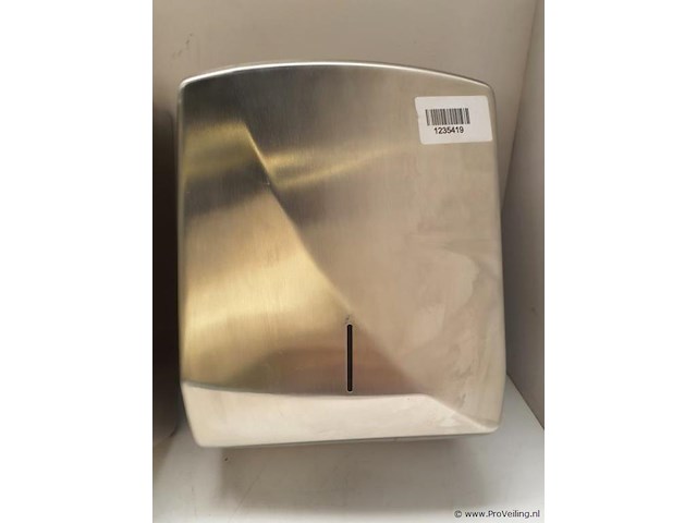 Handdoekdispensers, rvs - 2 stuks - afbeelding 3 van  5