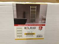 Handdoekradiator 120x60 cm, belrad, bwg01200600, goud - afbeelding 3 van  3
