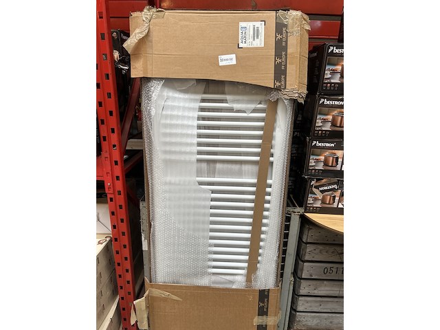 Handdoekradiator 1800x600mm aquamarin - afbeelding 1 van  3