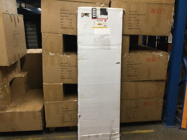 Handdoekradiator 180x50 cm, belrad, bucw1800500, wit - afbeelding 2 van  4