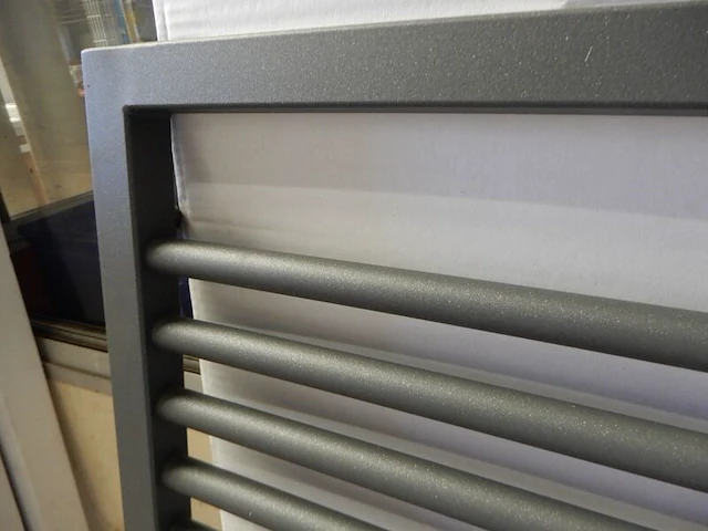 Handdoekradiator, antraciet, 1200x600 - afbeelding 2 van  4