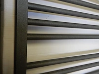 Handdoekradiator, antraciet, 1740x600 - afbeelding 2 van  4