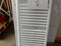 Handdoekradiator, brugman, ibiza, wit, 1186x500