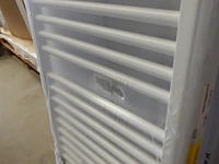 Handdoekradiator, brugman, ibiza, wit, 1186x500 - afbeelding 2 van  3