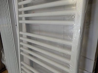 Handdoekradiator, brugman, ibiza, wit, 1978x500 - afbeelding 2 van  3