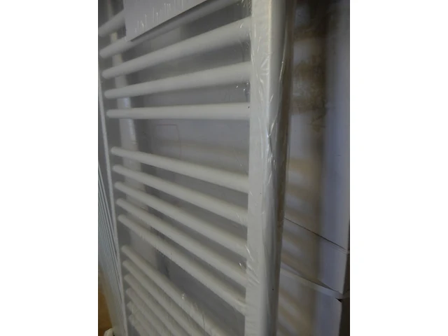 Handdoekradiator, brugman, ibiza, wit, 1978x500 - afbeelding 2 van  4
