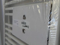 Handdoekradiator, brugman, ibiza, wit, 1978x500 - afbeelding 3 van  4