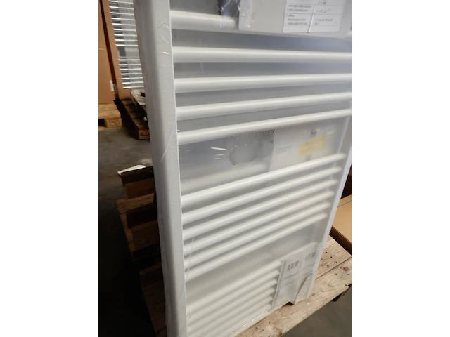 Handdoekradiator, comfort line, wit, 1312x600 - afbeelding 2 van  3