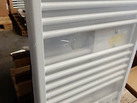 Handdoekradiator, comfort line, wit, 1312x600 - afbeelding 2 van  3