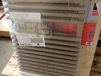 Handdoekradiator dubbel, plieger, florian, zandsteen, 722x500