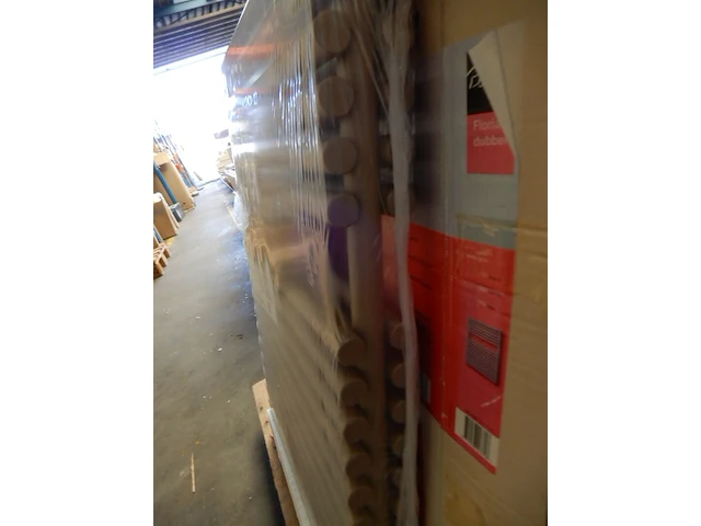 Handdoekradiator dubbel, plieger, florian, zandsteen, 722x500 - afbeelding 2 van  4
