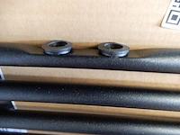 Handdoekradiator, prorad, hd-rad, black grafite, 1154x600 - afbeelding 3 van  4