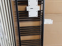 Handdoekradiator, prorad, hd-rad, black grafite, 1742x500
