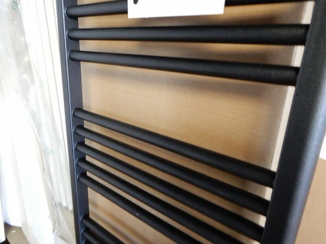 Handdoekradiator, prorad, hd-rad, black grafite, 1742x500 - afbeelding 2 van  3
