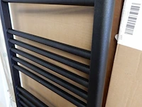 Handdoekradiator, prorad, hd-rad, black grafite, 1742x500 - afbeelding 2 van  4