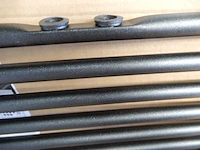 Handdoekradiator, prorad, hd-rad, black grafite, 1742x500 - afbeelding 3 van  4