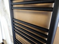 Handdoekradiator, prorad, hd-rad, black grafite, 1742x600 - afbeelding 2 van  3