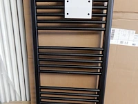 Handdoekradiator, prorad, hd-rad, black grafite, 1742x600
