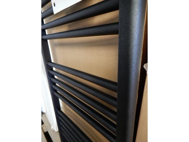 Handdoekradiator, prorad, hd-rad, black grafite, 1742x600 - afbeelding 2 van  4