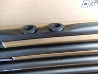 Handdoekradiator, prorad, hd-rad, black grafite, 1742x600 - afbeelding 3 van  4