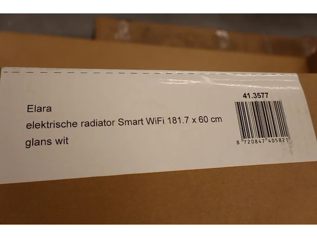 Handdoekradiator smart wifi wiesbaden, elara, wit - afbeelding 2 van  6