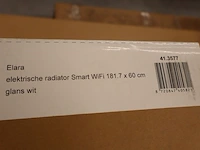 Handdoekradiator smart wifi wiesbaden, elara, wit - afbeelding 2 van  6