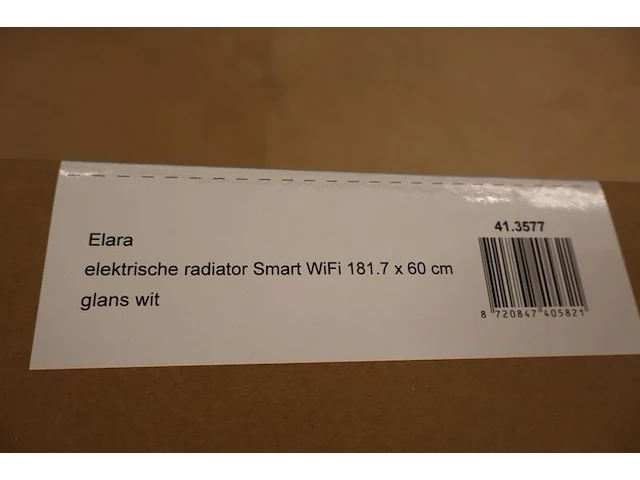 Handdoekradiator smart wifi wiesbaden, elara, wit - afbeelding 2 van  6
