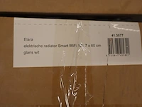 Handdoekradiator smart wifi wiesbaden, elara, wit - afbeelding 9 van  9